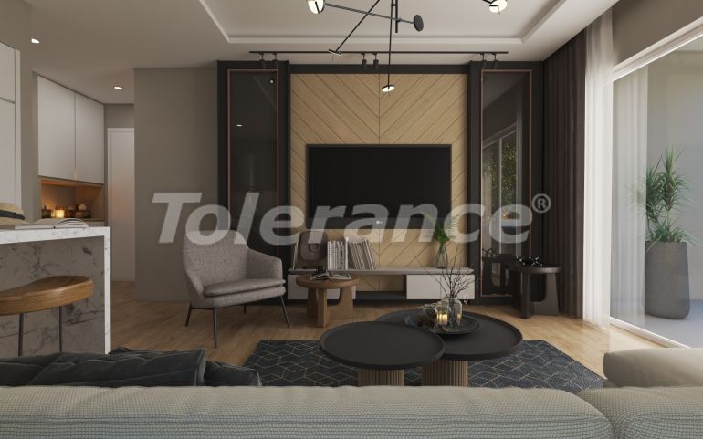 Квартира от застройщика в Алтынташ, Анталия с бассейном: купить недвижимость в Турции - 97928