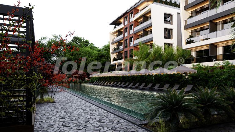 Квартира от застройщика в Алтынташ, Анталия с бассейном: купить недвижимость в Турции - 97933