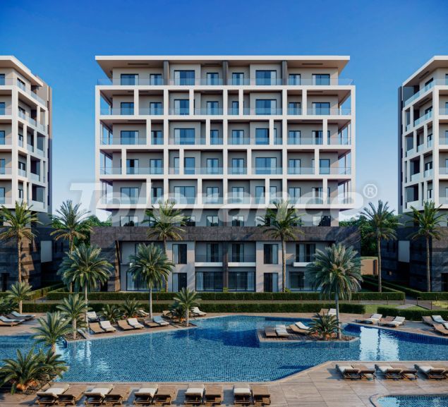 Квартира от застройщика в Алтынташ, Анталия с бассейном в рассрочку: купить недвижимость в Турции - 99125