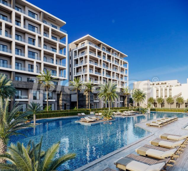 Квартира от застройщика в Алтынташ, Анталия с бассейном в рассрочку: купить недвижимость в Турции - 99130