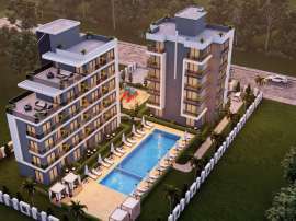 Квартира от застройщика в Алтынташ, Анталия с бассейном в рассрочку: купить недвижимость в Турции - 99278