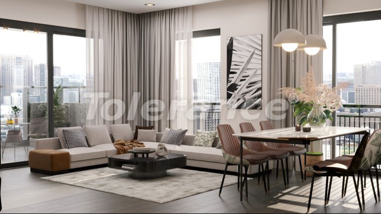 Квартира от застройщика в Анталии с бассейном в рассрочку: купить недвижимость в Турции - 138730