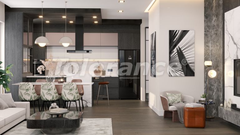 Квартира от застройщика в Анталии с бассейном в рассрочку: купить недвижимость в Турции - 138732