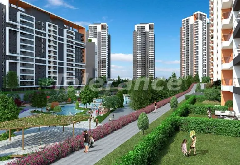 Квартира в Арнавуткёй, Стамбул с бассейном в рассрочку: купить недвижимость в Турции - 7453