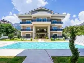 Квартира в Асланбуджак, Кемер с бассейном: купить недвижимость в Турции - 40351