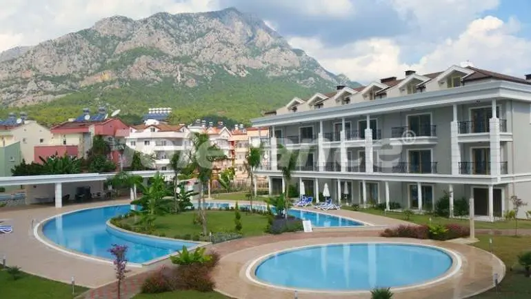 Квартира от застройщика в Асланбуджак, Кемер с бассейном: купить недвижимость в Турции - 7813