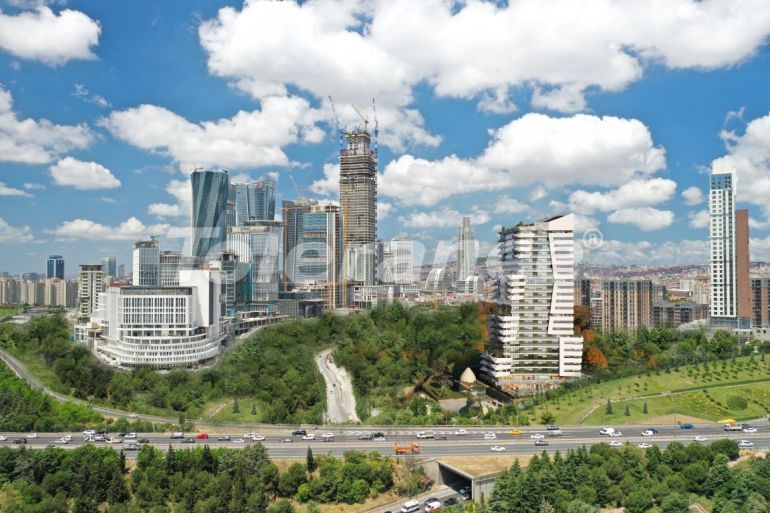 Квартира от застройщика в Аташехире, Стамбул с бассейном: купить недвижимость в Турции - 129188