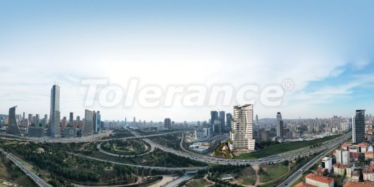 Квартира от застройщика в Аташехире, Стамбул с бассейном: купить недвижимость в Турции - 129191