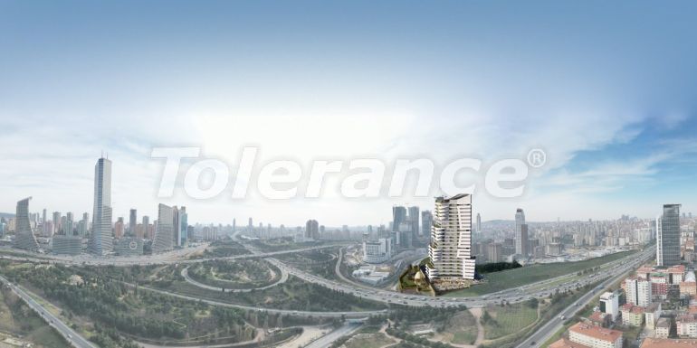 Квартира от застройщика в Аташехире, Стамбул с бассейном: купить недвижимость в Турции - 129193