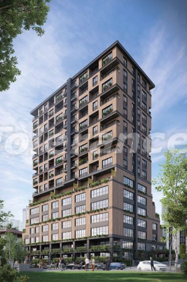 Квартира от застройщика в Аташехире, Стамбул: купить недвижимость в Турции - 129285