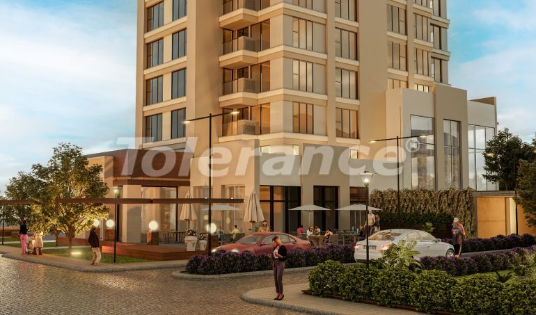 Квартира от застройщика в Аташехире, Стамбул вид на море с бассейном: купить недвижимость в Турции - 130302