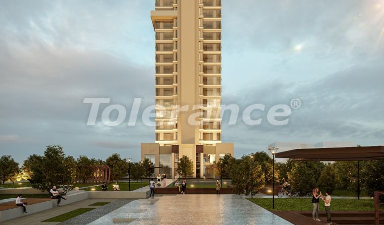 Квартира от застройщика в Аташехире, Стамбул вид на море с бассейном: купить недвижимость в Турции - 130304