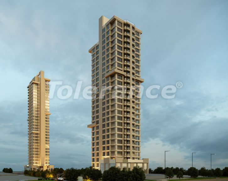 Квартира от застройщика в Аташехире, Стамбул вид на море с бассейном: купить недвижимость в Турции - 130305