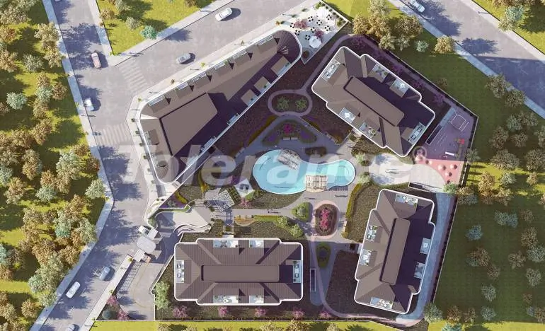 Квартира от застройщика в Авджылар, Стамбул с бассейном: купить недвижимость в Турции - 25872