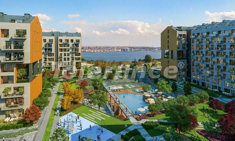 Квартира в Авджылар, Стамбул с бассейном: купить недвижимость в Турции - 36620