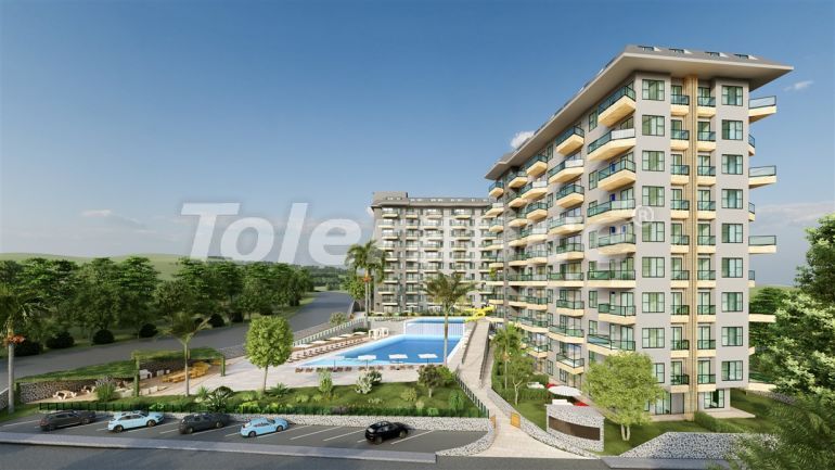 Квартира от застройщика в Авсаларе, Аланья с бассейном: купить недвижимость в Турции - 40628