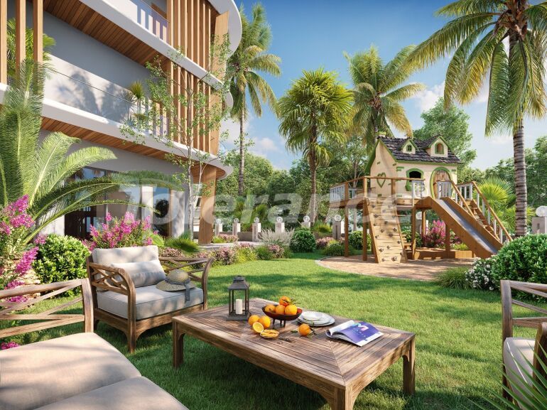 Квартира от застройщика в Авсаларе, Аланья с бассейном: купить недвижимость в Турции - 59078