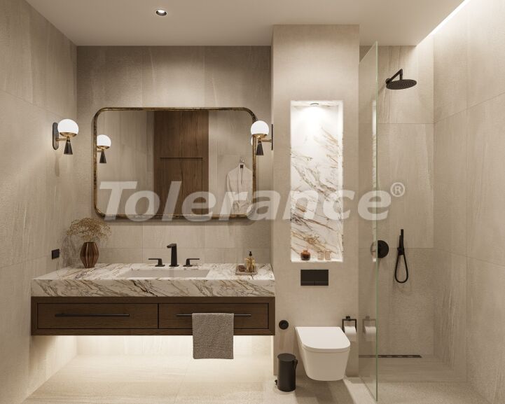 Квартира от застройщика в Авсаларе, Аланья с бассейном: купить недвижимость в Турции - 59084