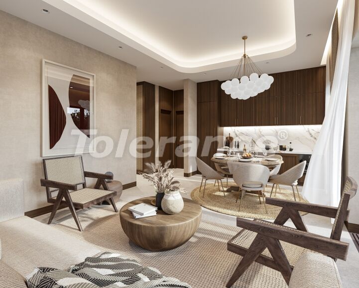 Квартира от застройщика в Авсаларе, Аланья с бассейном: купить недвижимость в Турции - 59093