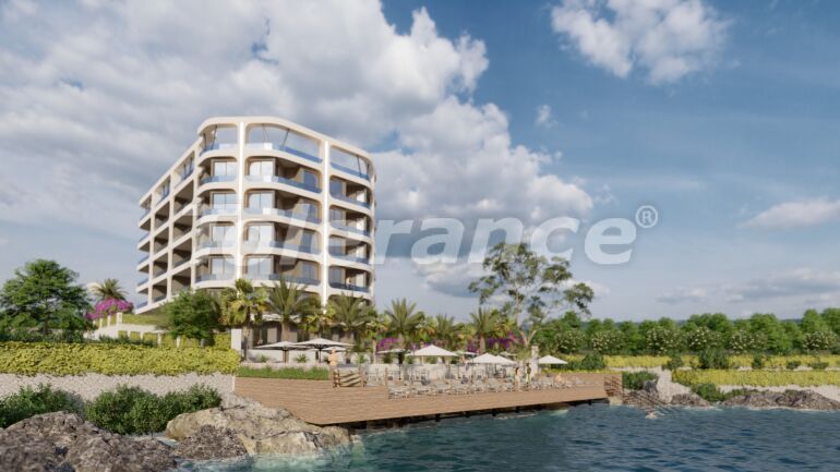 Квартира от застройщика в Аяш, Мерсин, Мерсин вид на море с бассейном: купить недвижимость в Турции - 62475