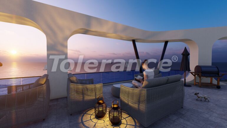 Квартира от застройщика в Аяш, Мерсин, Мерсин вид на море с бассейном: купить недвижимость в Турции - 62478