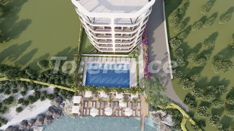 Квартира от застройщика в Аяш, Мерсин, Мерсин вид на море с бассейном: купить недвижимость в Турции - 62481