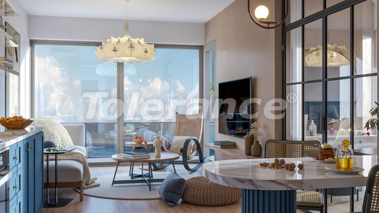 Квартира от застройщика в Аяш, Мерсин, Мерсин вид на море с бассейном: купить недвижимость в Турции - 62483