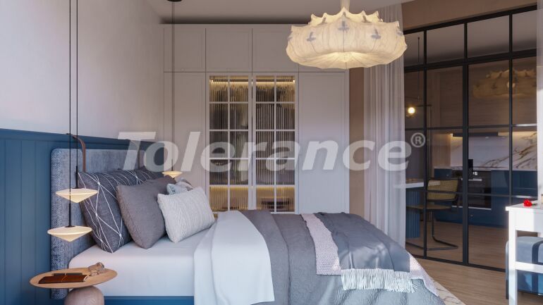 Квартира от застройщика в Аяш, Мерсин, Мерсин вид на море с бассейном: купить недвижимость в Турции - 62487