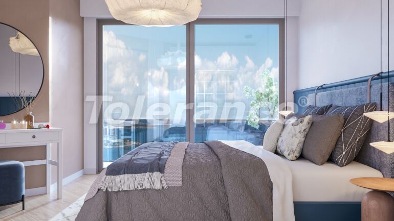 Квартира от застройщика в Аяш, Мерсин, Мерсин вид на море с бассейном: купить недвижимость в Турции - 62488