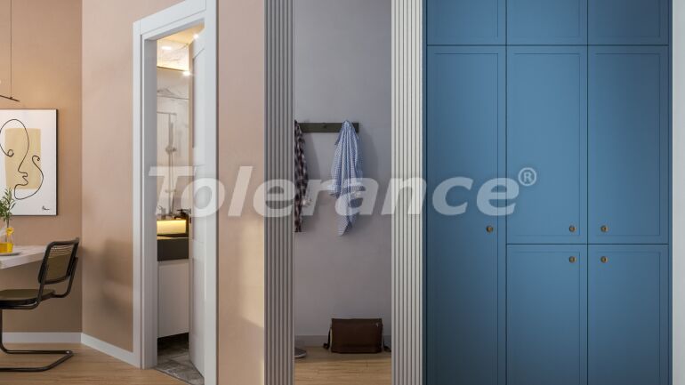 Квартира от застройщика в Аяш, Мерсин, Мерсин вид на море с бассейном: купить недвижимость в Турции - 62491