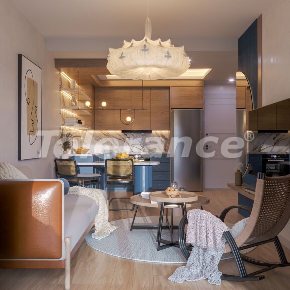 Квартира от застройщика в Аяш, Мерсин, Мерсин вид на море с бассейном: купить недвижимость в Турции - 62495