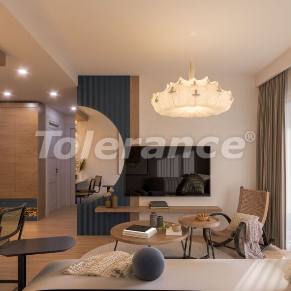 Квартира от застройщика в Аяш, Мерсин, Мерсин вид на море с бассейном: купить недвижимость в Турции - 62496