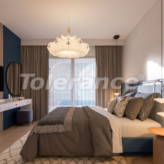 Квартира от застройщика в Аяш, Мерсин, Мерсин вид на море с бассейном: купить недвижимость в Турции - 62499