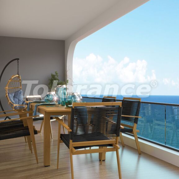 Квартира от застройщика в Аяш, Мерсин, Мерсин вид на море с бассейном: купить недвижимость в Турции - 62505