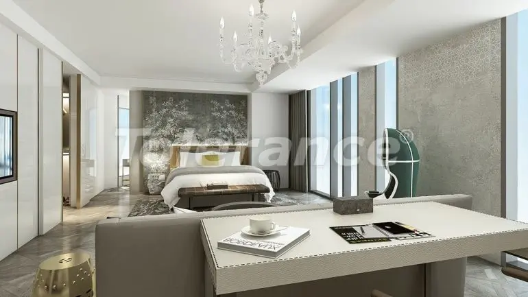 Квартира в Багджылар, Стамбул с бассейном: купить недвижимость в Турции - 23381