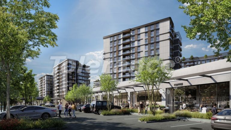 Квартира от застройщика в Бахчелиэвлер, Стамбул с бассейном в рассрочку: купить недвижимость в Турции - 133426