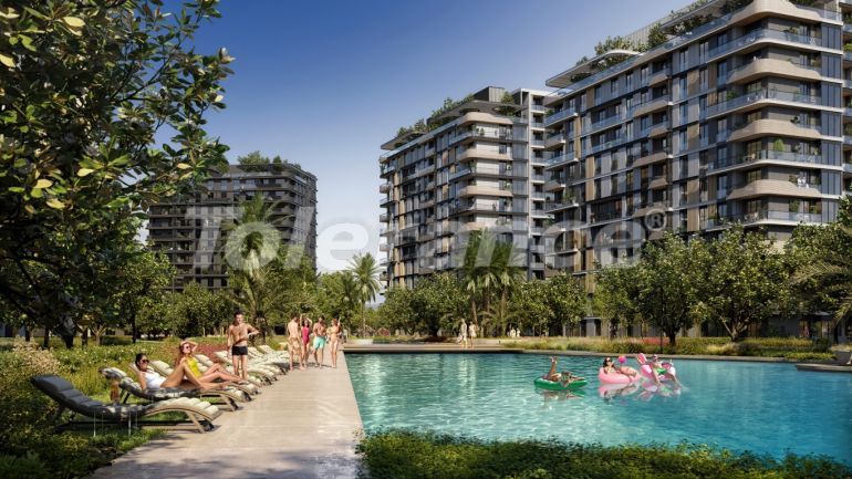Квартира от застройщика в Бахчелиэвлер, Стамбул с бассейном в рассрочку: купить недвижимость в Турции - 133428