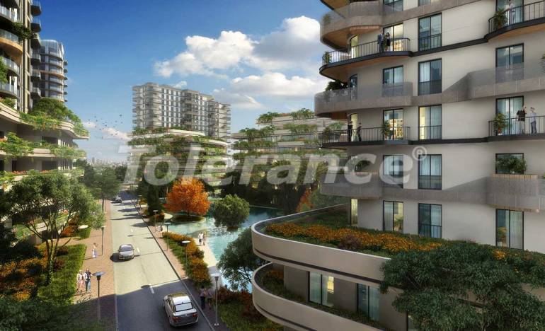 Квартира от застройщика в Бахчелиэвлер, Стамбул с бассейном: купить недвижимость в Турции - 25454