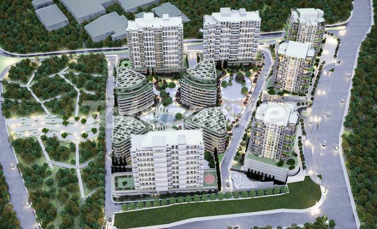 Квартира от застройщика в Бахчелиэвлер, Стамбул с бассейном: купить недвижимость в Турции - 25455