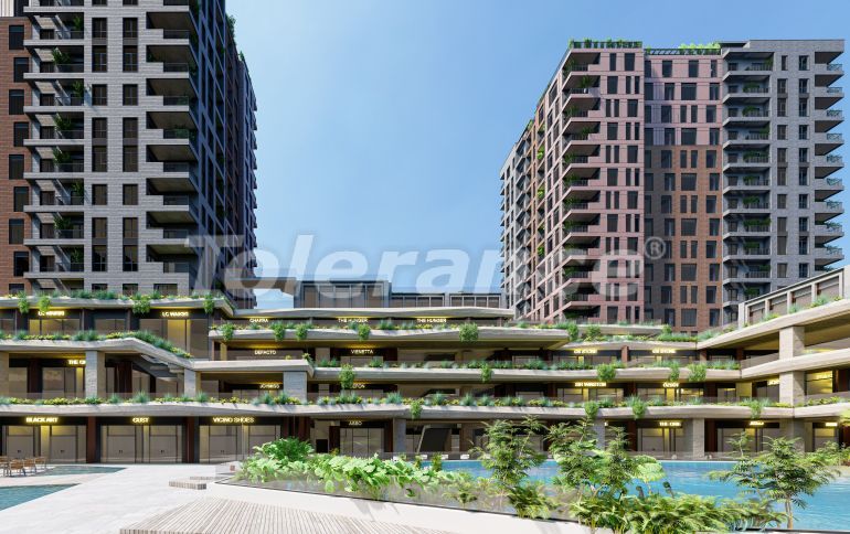 Квартира от застройщика в Бахчелиэвлер, Стамбул с бассейном: купить недвижимость в Турции - 82429