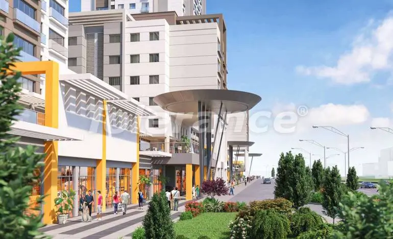 Квартира в Бахчешехир, Стамбул с бассейном в рассрочку: купить недвижимость в Турции - 25980