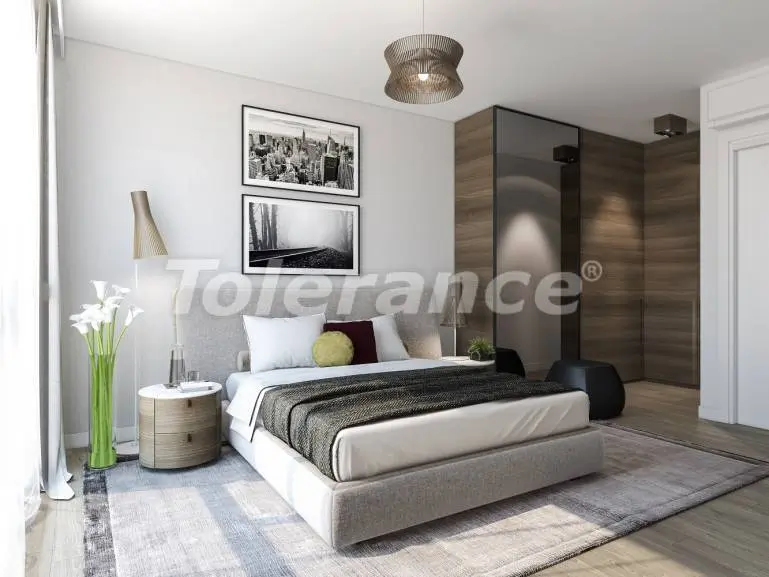 Квартира от застройщика в Бахчешехир, Стамбул с бассейном - 36295 Квартира от застройщика в Бахчешехир, Стамбул с бассейном: купить недвижимость в Турции - 36295