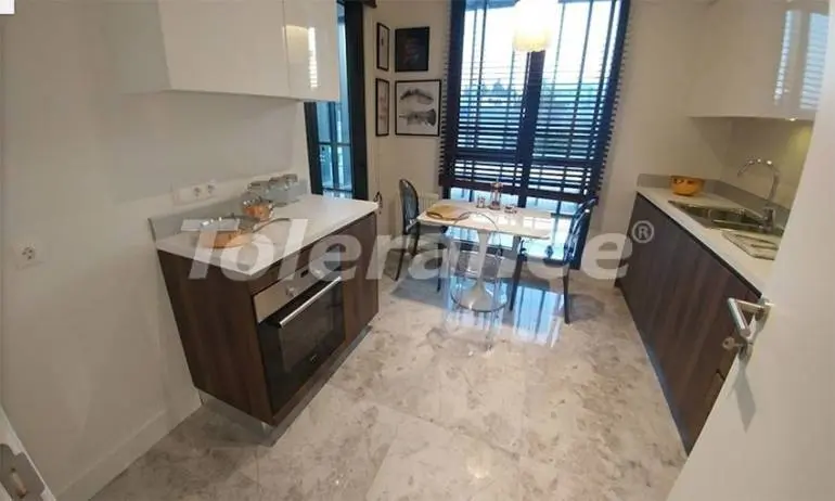 Квартира от застройщика в Бахчешехир, Стамбул с бассейном - 37064 Квартира от застройщика в Бахчешехир, Стамбул с бассейном: купить недвижимость в Турции - 37064