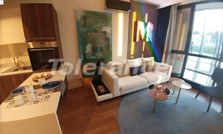 Квартира от застройщика в Бахчешехир, Стамбул с бассейном - 37065 Квартира от застройщика в Бахчешехир, Стамбул с бассейном: купить недвижимость в Турции - 37065