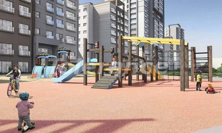 Квартира в Бахчешехир, Стамбул с бассейном в рассрочку: купить недвижимость в Турции - 37232