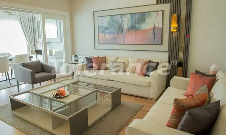 Квартира в Бахчешехир, Стамбул с бассейном в рассрочку: купить недвижимость в Турции - 37234