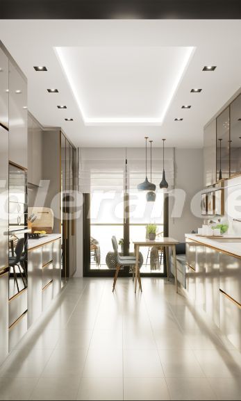 Квартира от застройщика в Бахчешехир, Стамбул с бассейном в рассрочку: купить недвижимость в Турции - 96279