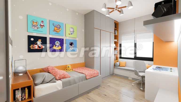 Квартира от застройщика в Бахчешехир, Стамбул с бассейном в рассрочку: купить недвижимость в Турции - 96282