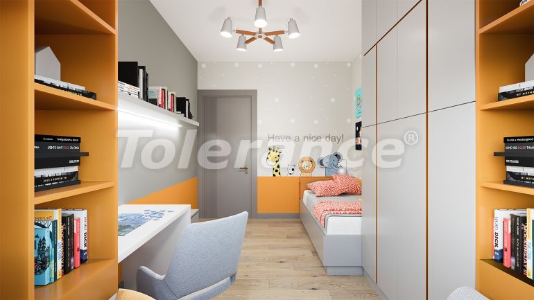 Квартира от застройщика в Бахчешехир, Стамбул с бассейном в рассрочку: купить недвижимость в Турции - 96283