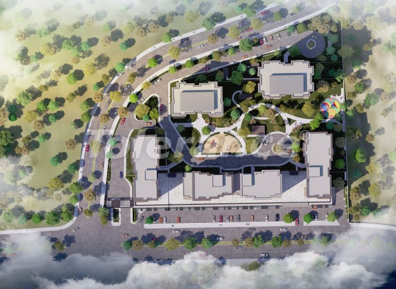 Квартира от застройщика в Бахчешехир, Стамбул с бассейном в рассрочку: купить недвижимость в Турции - 96301